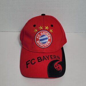 FC Bayern Munchen Soccer Adjustable Hat Baseball Cap 100% Cotton